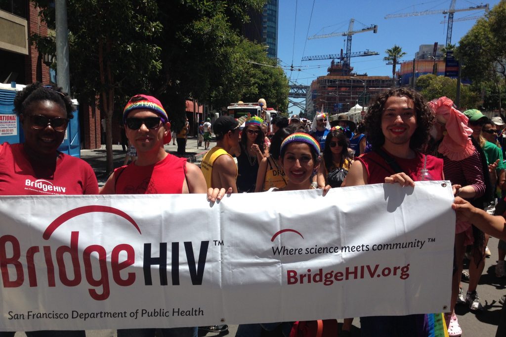 Pride Photo-Bridge HIV